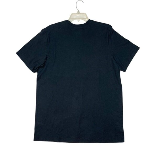 New Nike Mens Tee Size M Black Flag Swoosh Short Sleeve Crew Casual Neck T-Shirt - Picture 3 of 8
